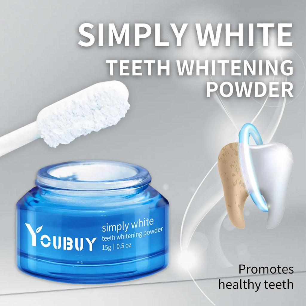 Teeth Whitening Brightening Powder - Enamel Safe