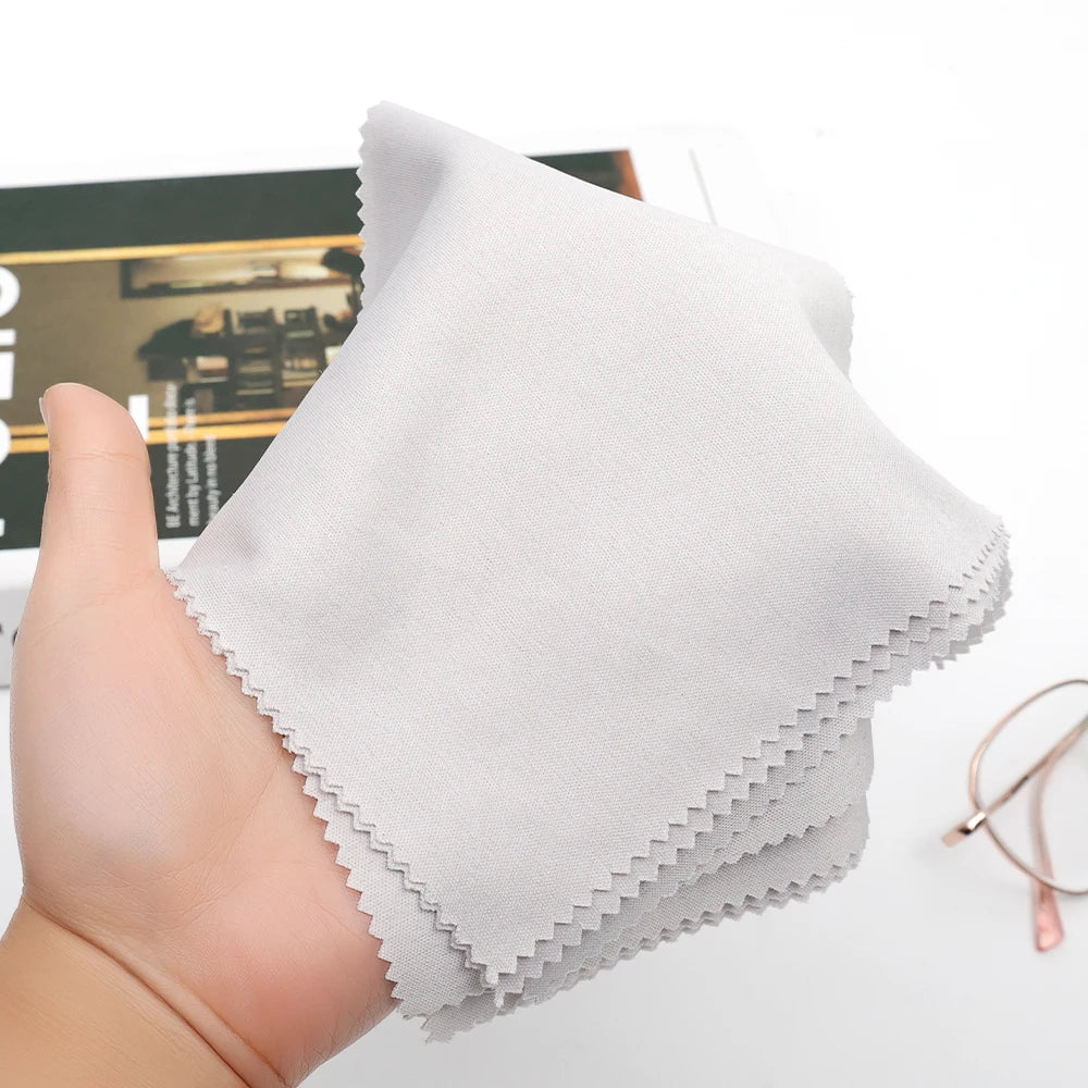 CrystalClear Microfiber Cleaning Cloths - 10 Pack