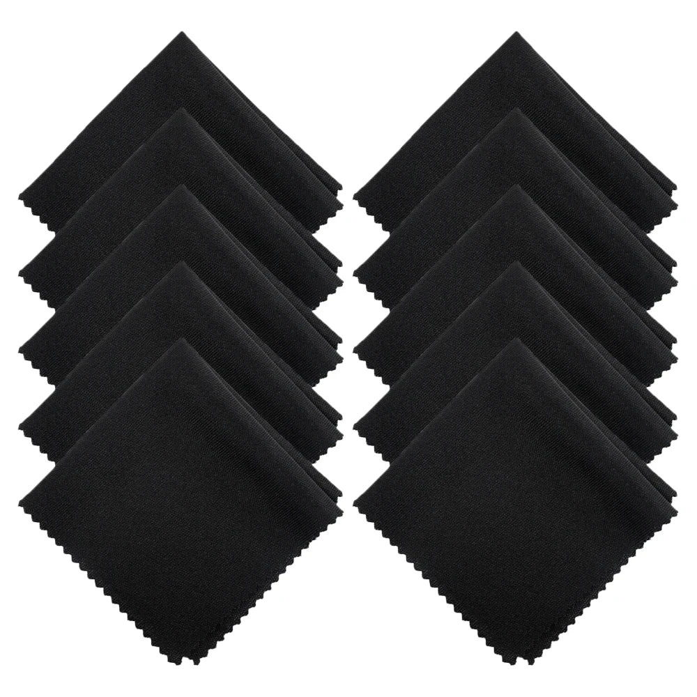 CrystalClear Microfiber Cleaning Cloths - 10 Pack
